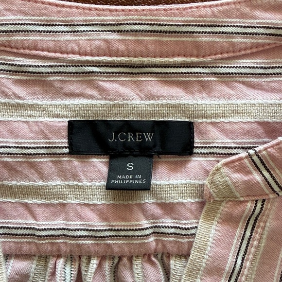 GAP Pink and White Striped Casual Shirt - Picture 2 of 6
